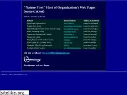 Sites similar to nature1st.net