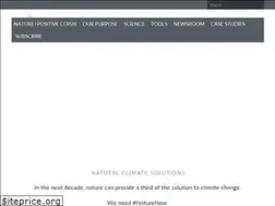 Sites similar to nature4climate.org