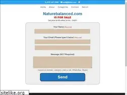 Sites similar to naturebalanced.com