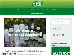 Sites similar to naturefresh.co.za