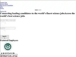 Sites similar to naturejobs.com