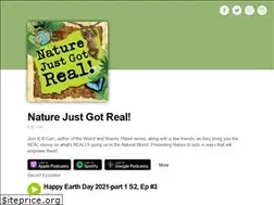 Sites similar to naturejustgotrealpodcast.com