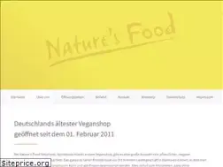 Sites similar to natures-food.de