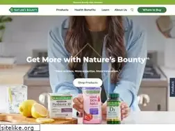 Sites similar to naturesbounty.com