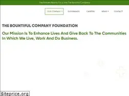 Sites similar to naturesbountyfoundation.com