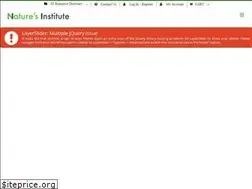 Sites similar to naturesinstitute.com