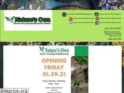 Sites similar to naturesownherbs.com