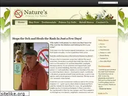Sites similar to naturespoisonivyrelief.com