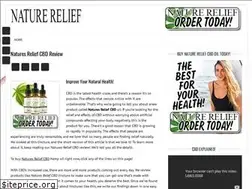 Sites similar to naturesreliefcbd.net