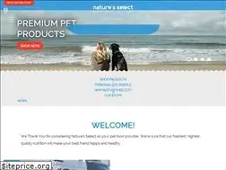 Sites similar to naturesselectpetfood.com