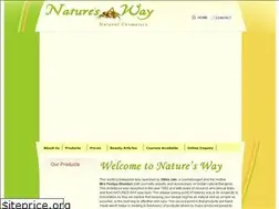 Sites similar to natureswaycosmetics.com