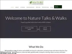 Sites similar to naturetalksandwalks.co.uk