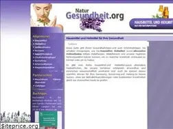 Sites similar to naturgesundheit.org