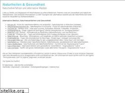 Sites similar to naturheilen.in