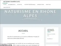 Sites similar to naturismerhonealpes.fr