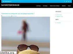 Sites similar to naturistenforum.be
