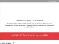 Sites similar to naturkosmetik-branchenkongress.de