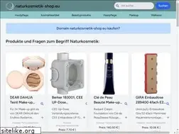 Sites similar to naturkosmetik-shop.eu