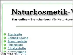 Sites similar to naturkosmetik-web.de