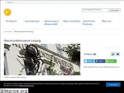 Sites similar to naturkundemuseum.leipzig.de