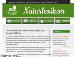 Sites similar to naturlexikon-bayern.de