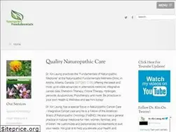 Sites similar to naturopathicfundamentals.com