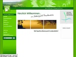 Sites similar to naturpark-frankenhoehe.de