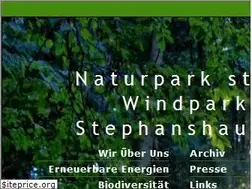 Sites similar to naturpark-stephanshausen.de