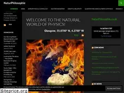 Sites similar to naturphilosophie.co.uk