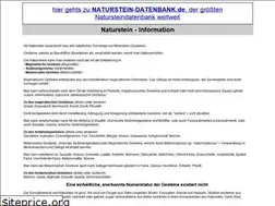 Sites similar to naturstein-information.de