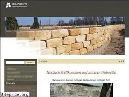 Sites similar to naturstein-pindrys.de