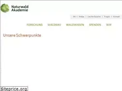 Sites similar to naturwald-akademie.org