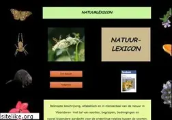 Sites similar to natuurlexicon.be
