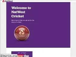 Sites similar to natwestcricket.com