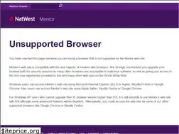 Sites similar to natwestmentor.co.uk