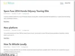 Sites similar to natwilson.com