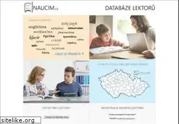 Sites similar to naucim.cz