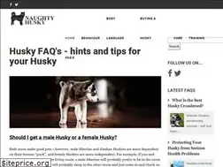 Sites similar to naughtyhusky.com