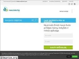 Sites similar to naujibutai.com