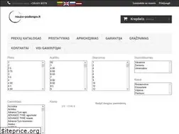 Sites similar to naujos-padangos.lt
