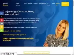 Sites similar to nauka-spiewu.pl