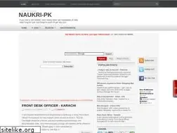 Sites similar to naukri-pk.blogspot.com