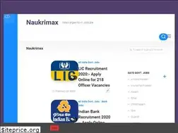 Sites similar to naukrimax.com
