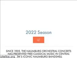 Sites similar to naumburgconcerts.org