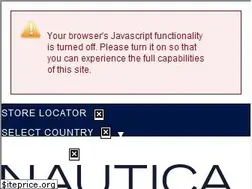 Sites similar to nautica.com