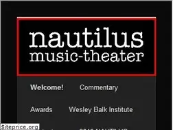 Sites similar to nautilusmusictheater.org