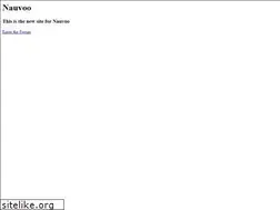 Sites similar to nauvoo.site