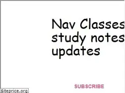 Sites similar to navclasses.blogspot.com