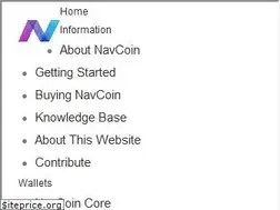 Sites similar to navcoin.org