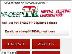 Sites similar to navdeepmetaltestinglab.in